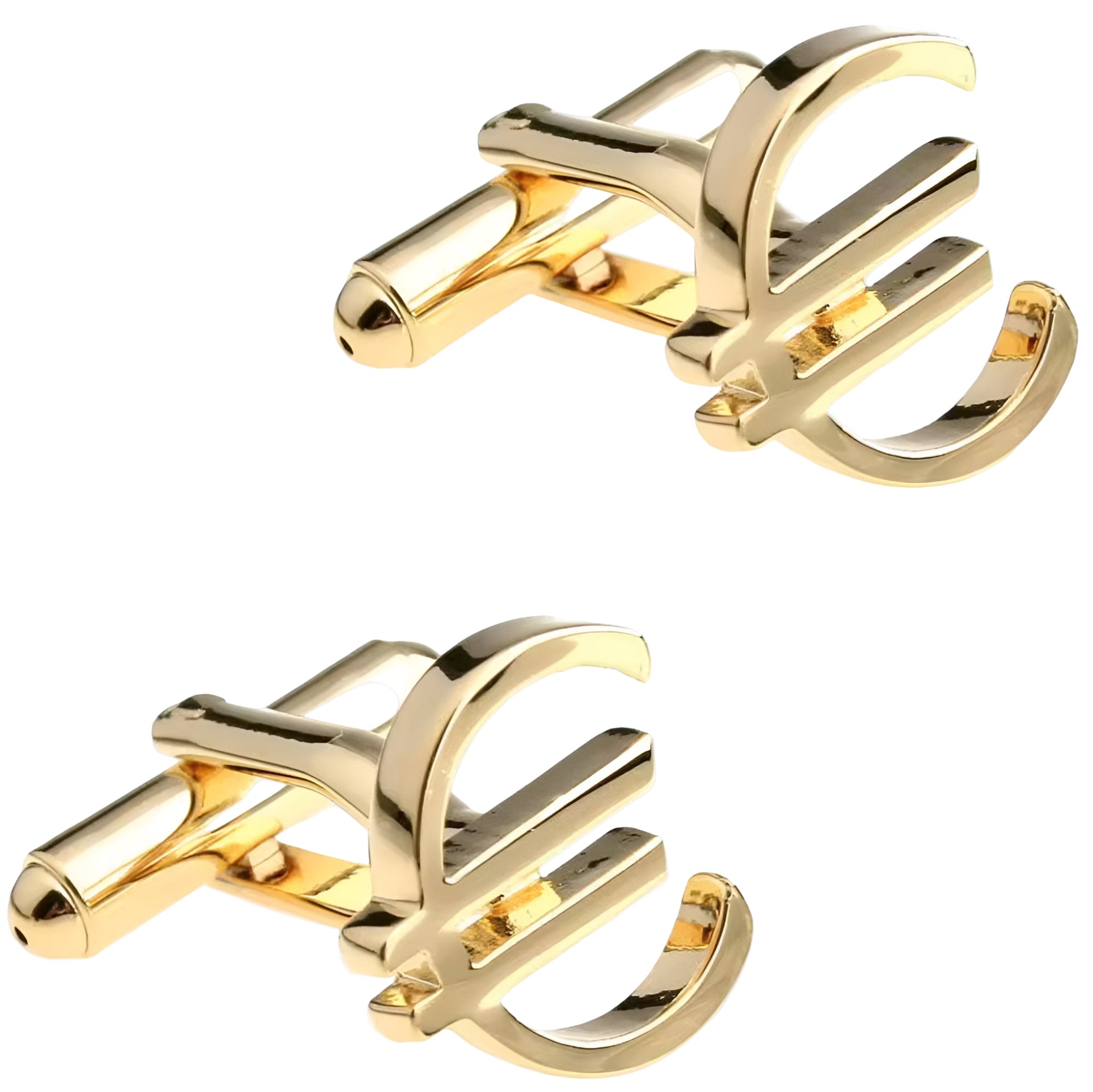 Euro Gold Cufflinks — The Luxury of Influence.