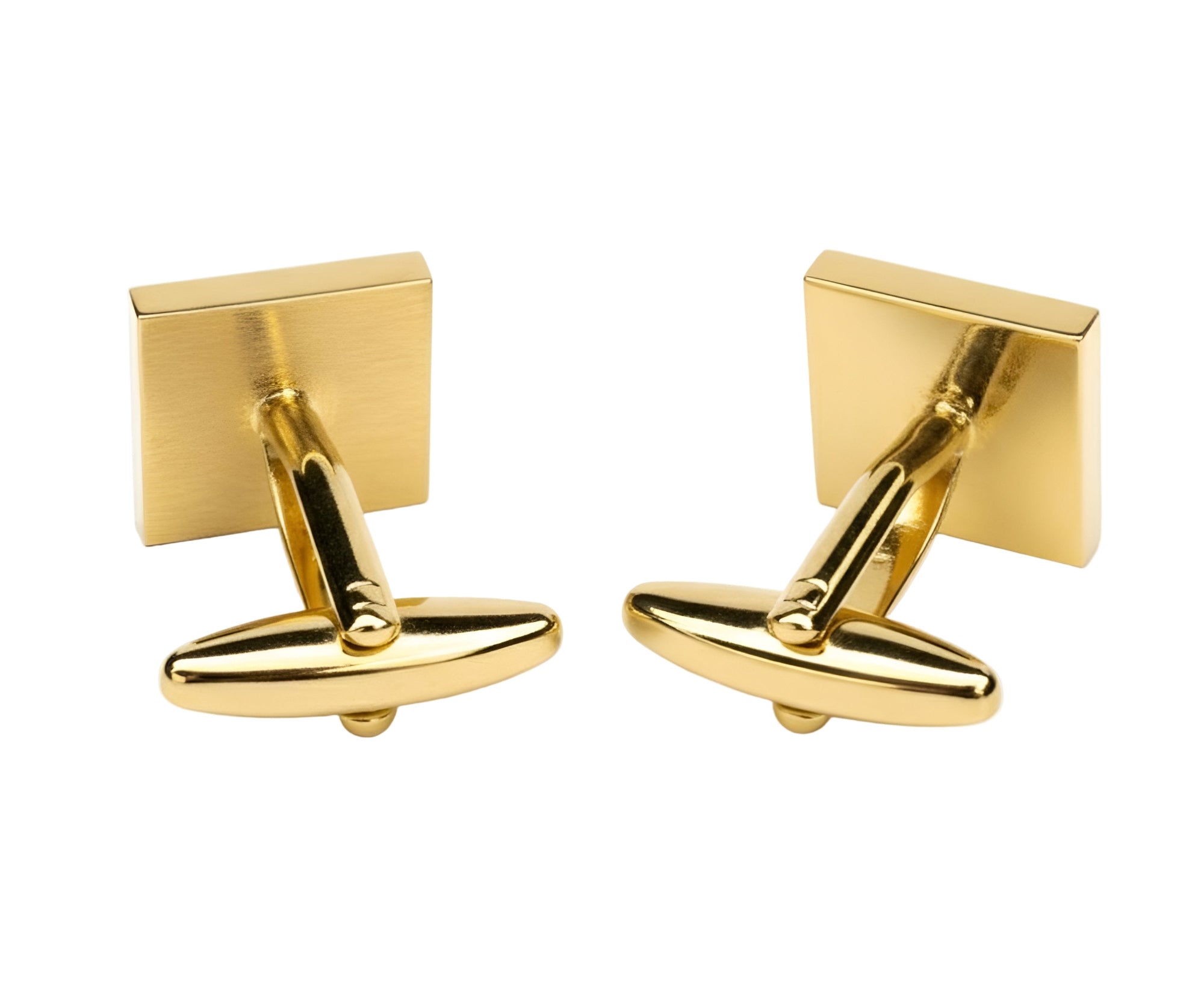 MiraDapper – Pure Gold Minimal Cufflinks