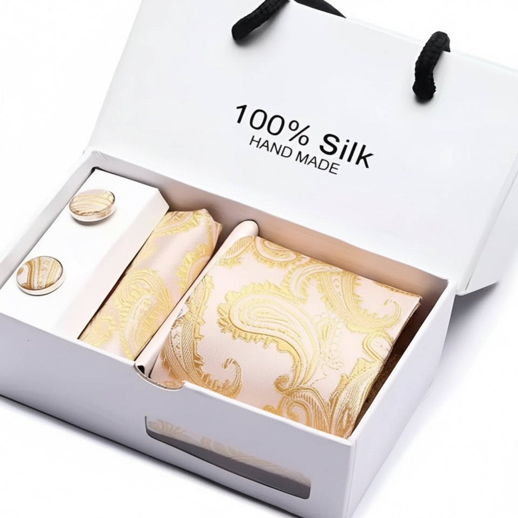Imperial Cream & Gold Silk Gift Set
