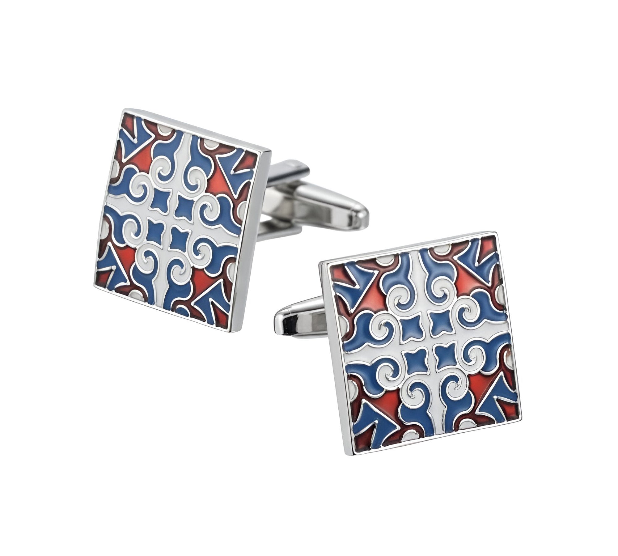 “Regal Mosaic Cufflinks”