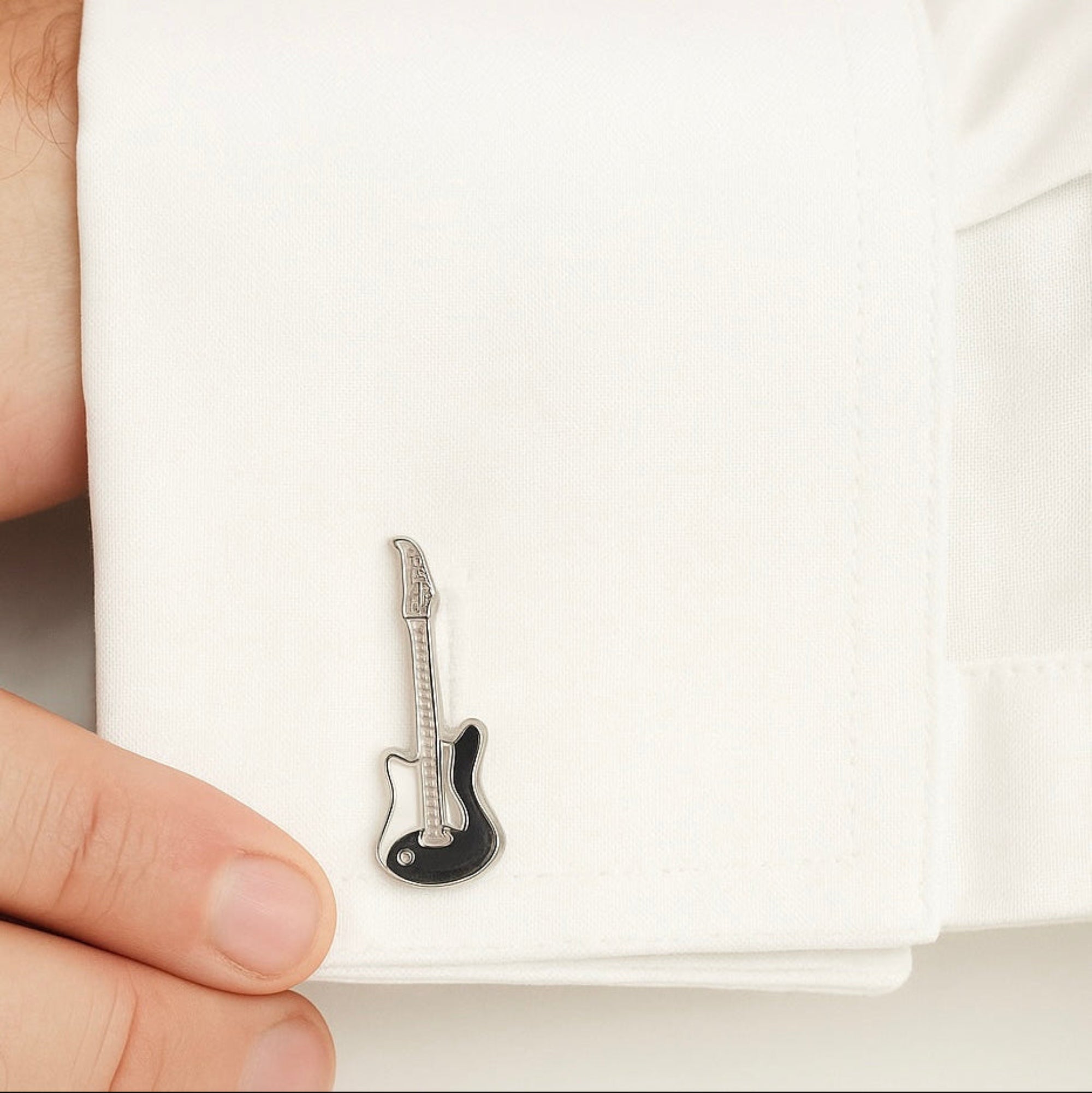 Rock Elegance – Guitar Cufflinks Story