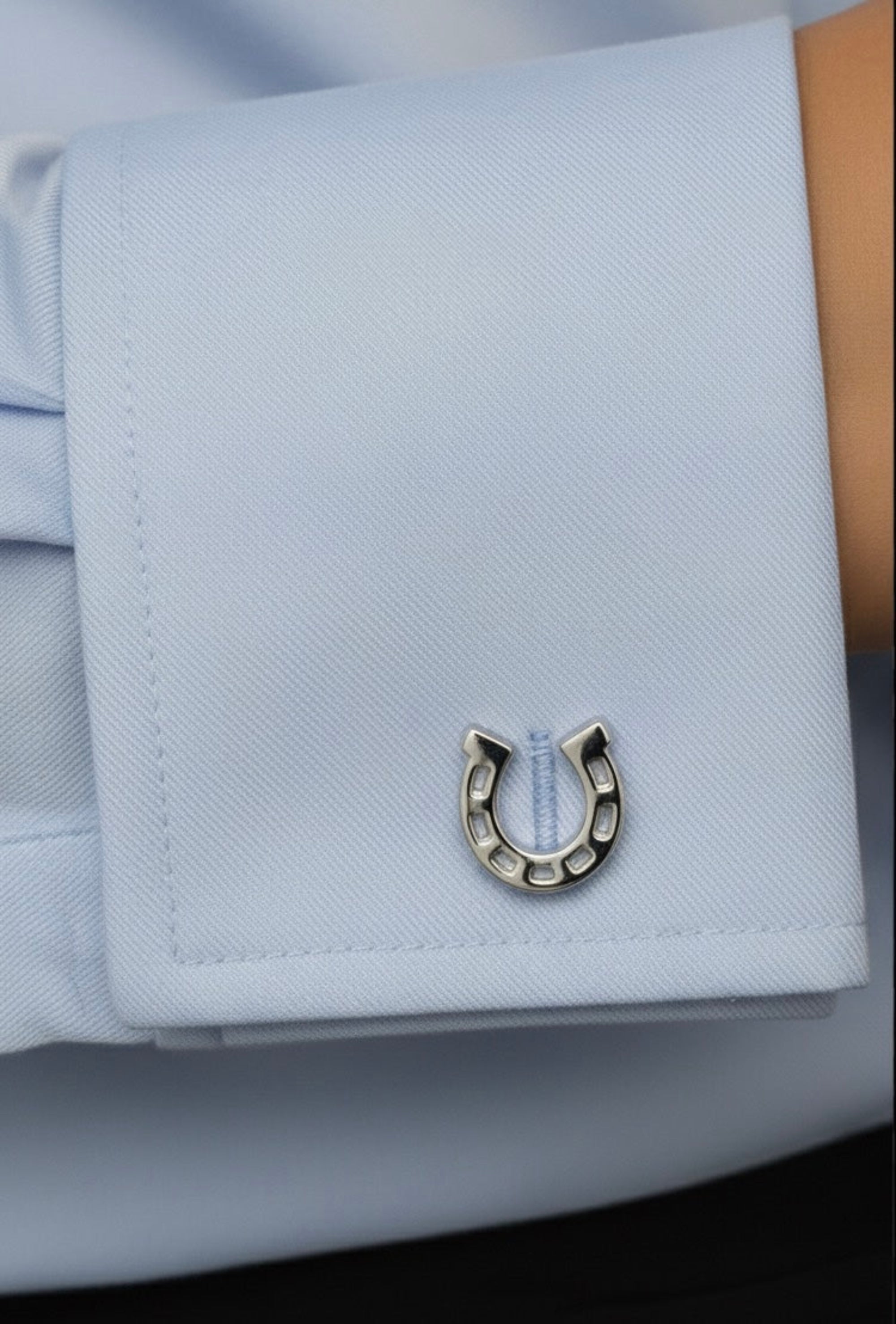 Horseshoe Cufflinks  “Fortune” - Carry luck. Wear confidence.
