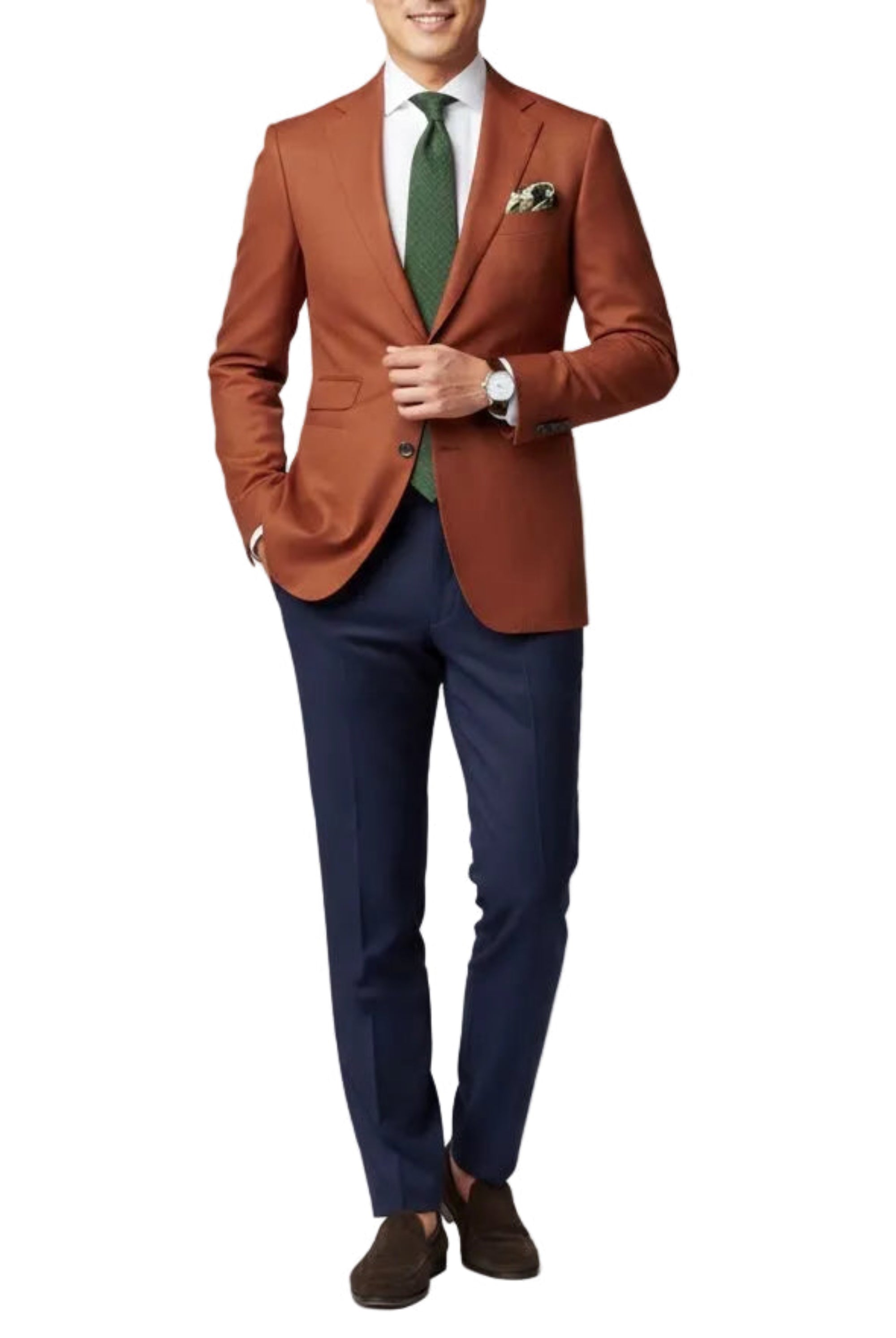 Forest Green Cotton Tie