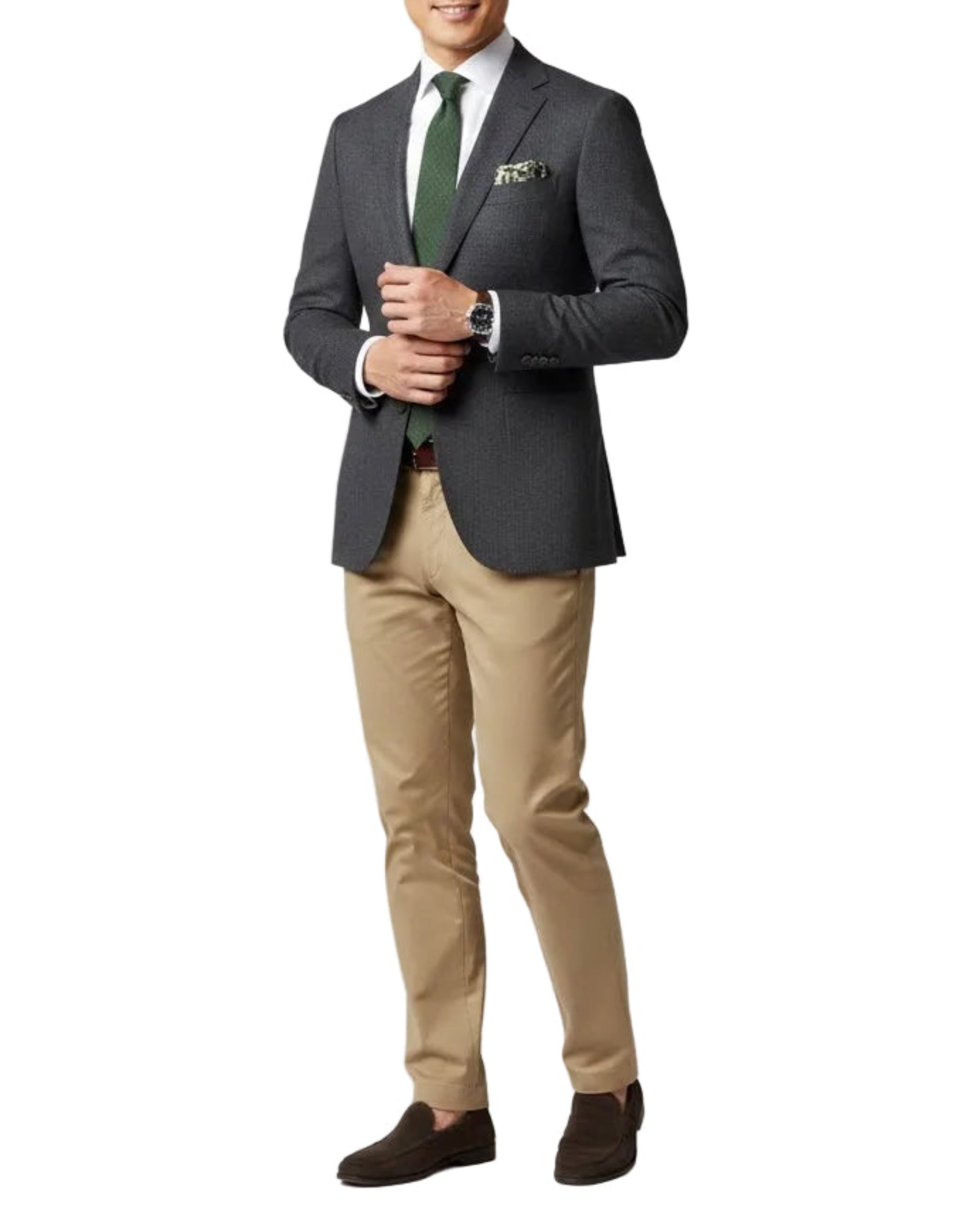 Forest Green Cotton Tie