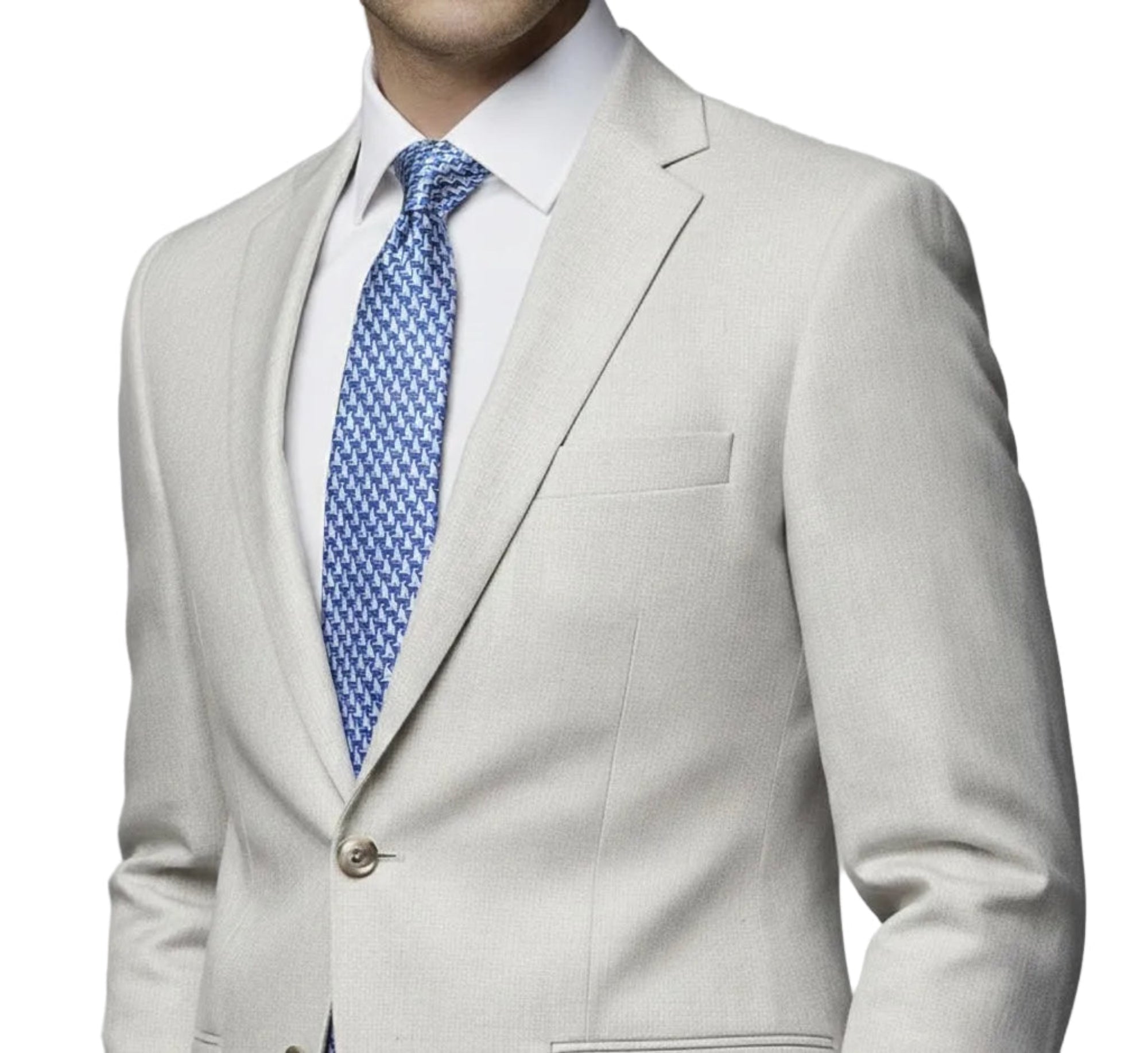 The Sailing Edit – Harbor Blue Silk Tie