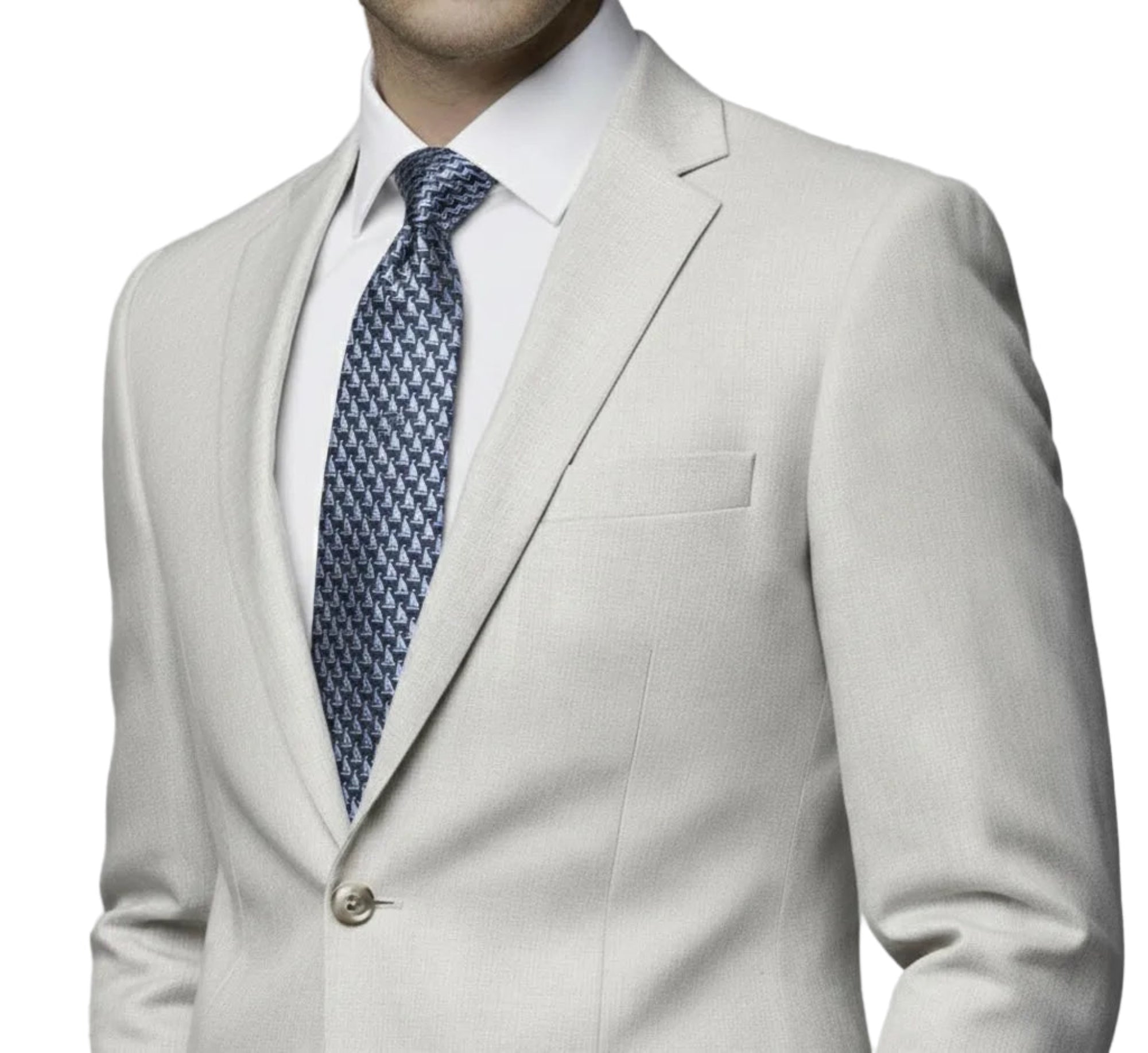 The Sailing Edit – Harbor Navy Silk Tie
