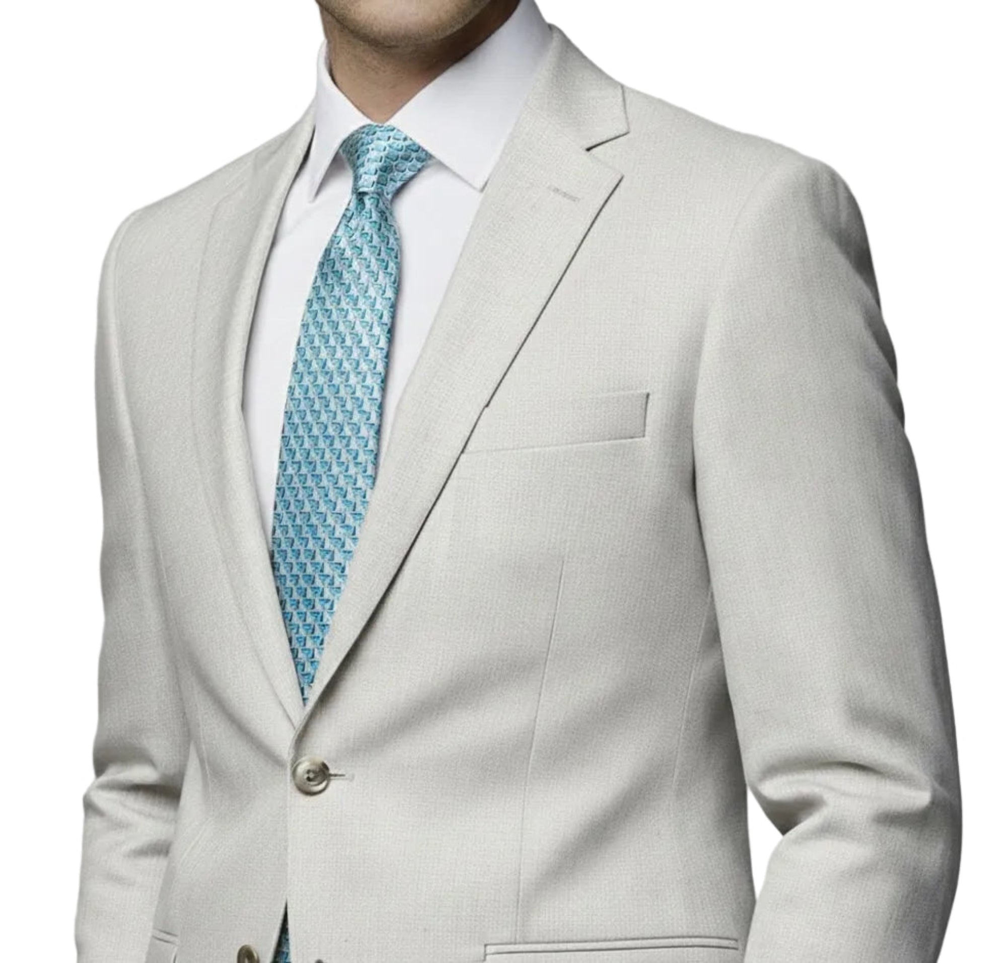 The Sailing Edit – Aqua Blue Silk Tie