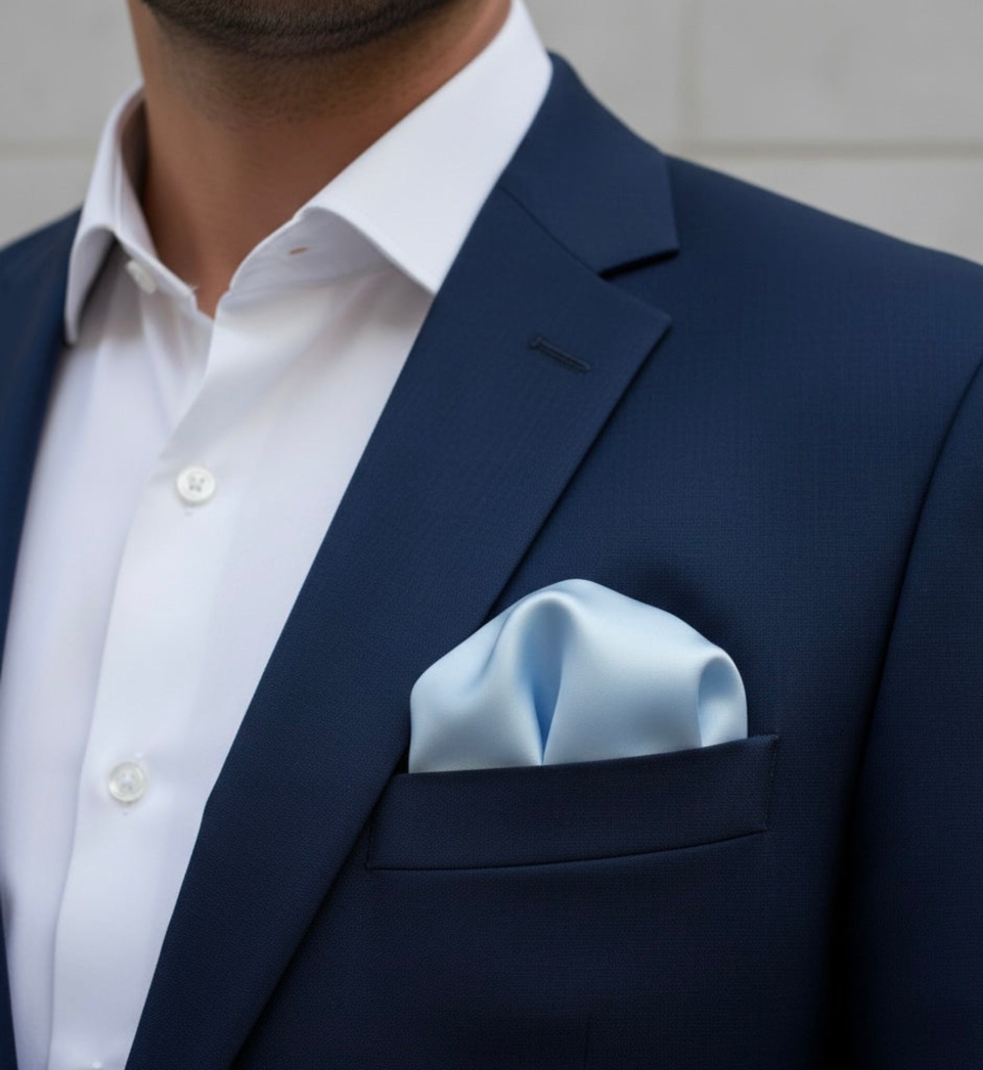 The Quiet Sky Blue Statement