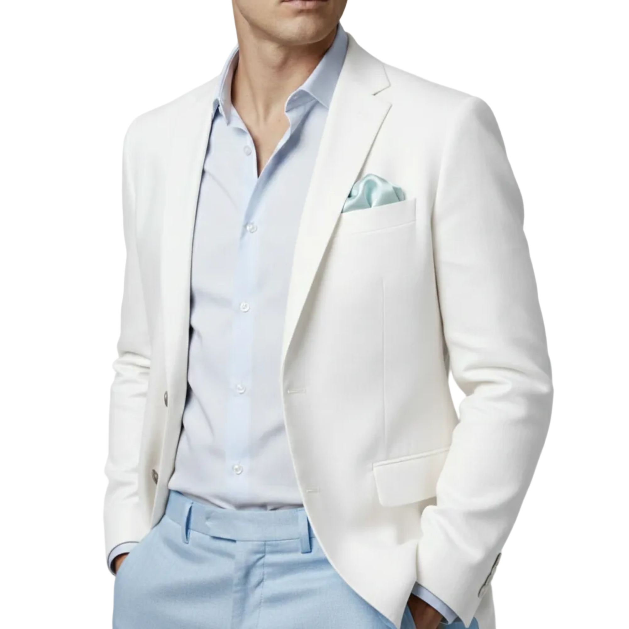The Ice Mint Silk Fold