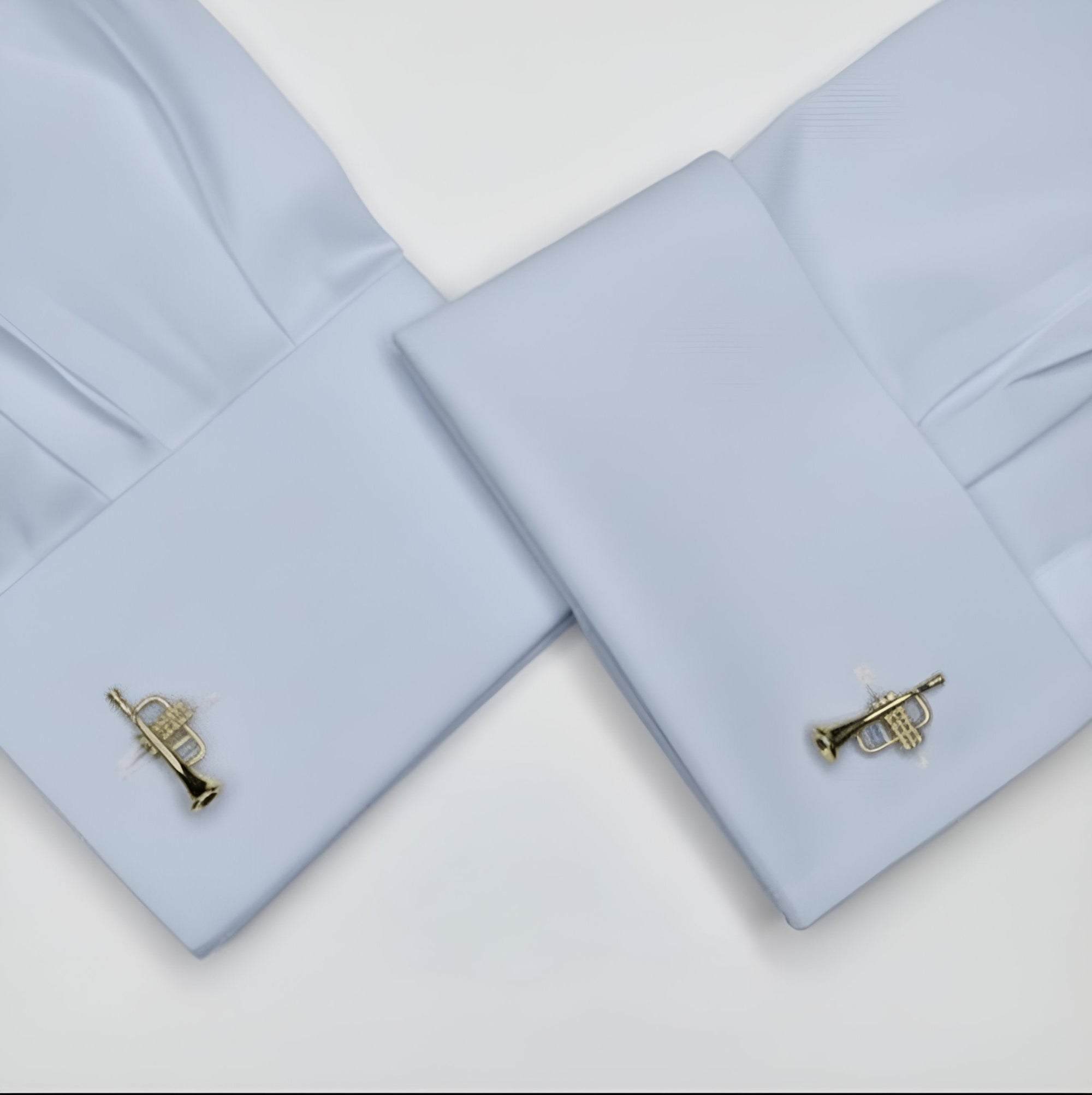 Gold Trumpet Cufflinks